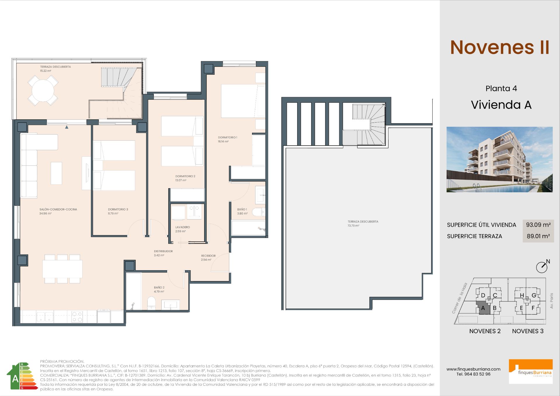 Dachboden zum Verkauf in Avinguda París, 4, Piscinas