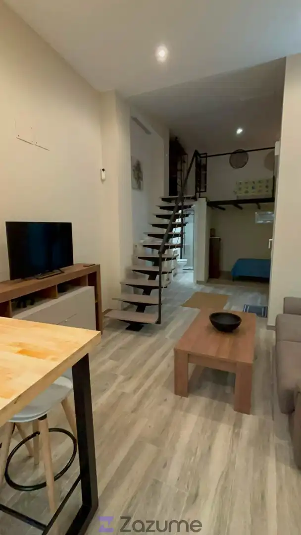 Wohnzimmer von Loft zur Miete in Sevilla mit Klimaanlage, Heizung und Möbliert