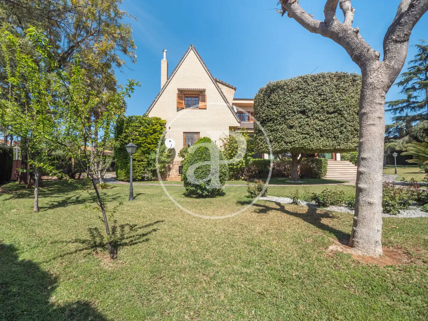 Jardín de Casa o chalet en venta en Godella con Aire acondicionado, Calefacción y Jardín privado