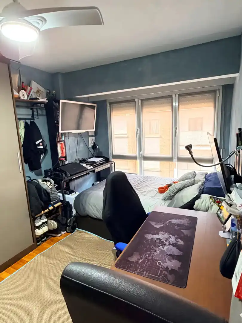 Wohnzimmer von Wohnung zum Verkauf in Portugalete mit Heizung, Ofen und Waschmaschine