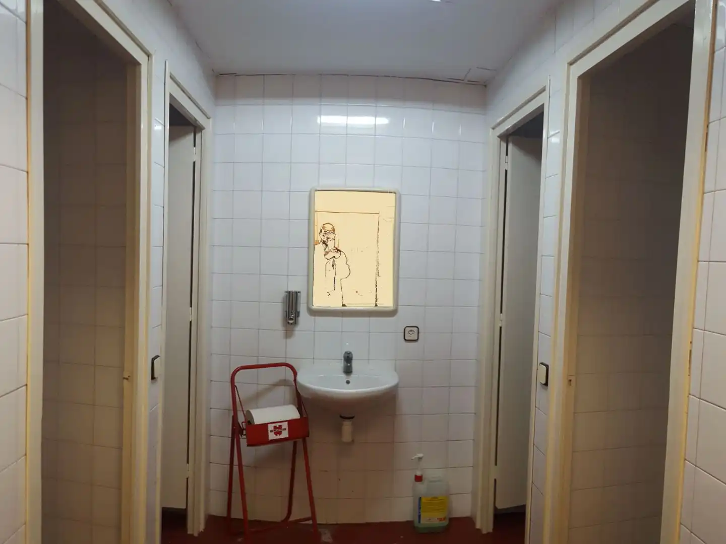 Badezimmer von Geschaftsraum zur Miete in La Garriga mit Alarm