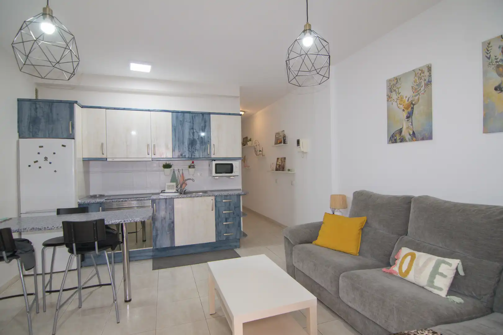 Living room of Flat for rent in Las Palmas de Gran Canaria  with Balcony