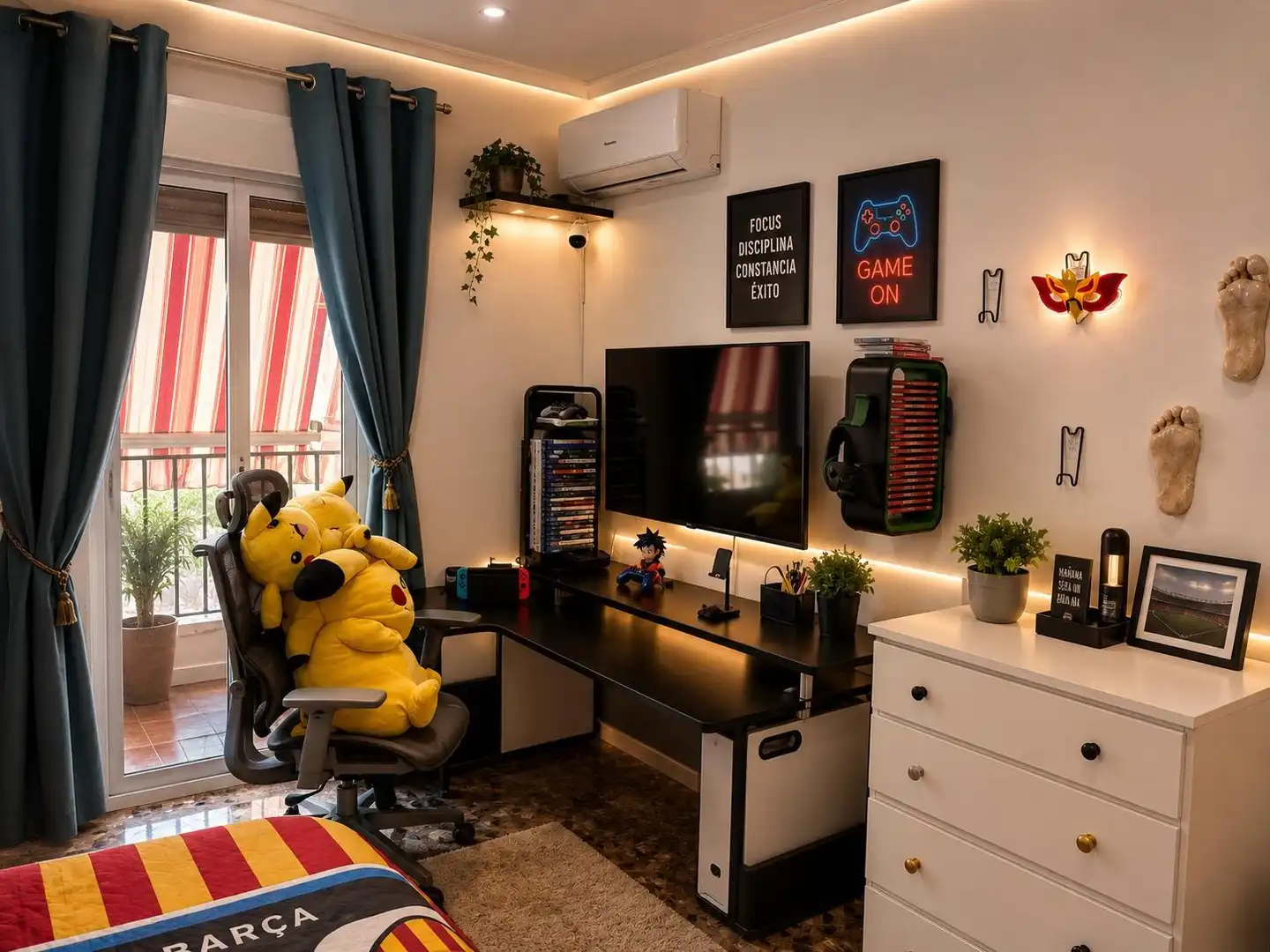 Sala de estar de Ático en venta en Carlet con Aire acondicionado, Calefacción y Terraza
