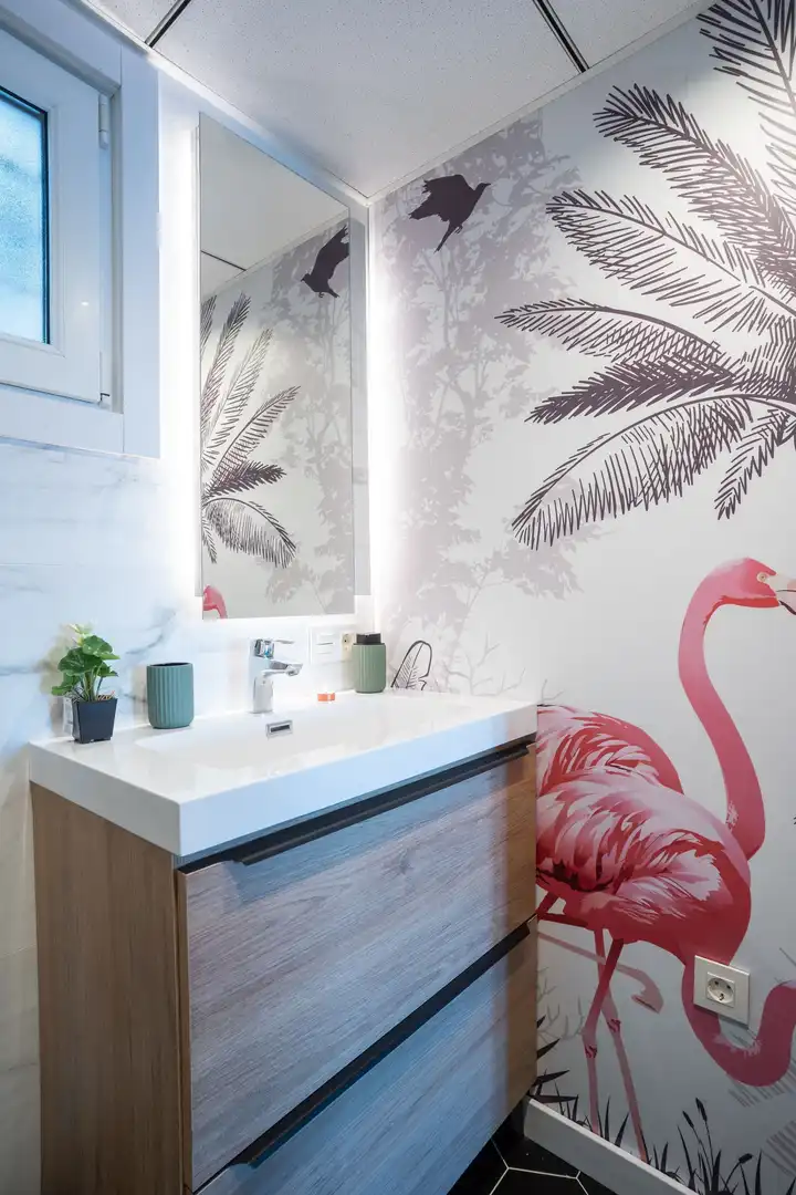 Bathroom of Flat for sale in Roquetas de Mar  with Air Conditioner, Terrace and Community pool