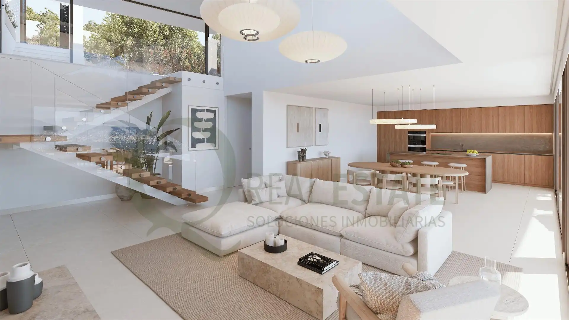 Neubau-Villa mit Balkon zum Verkauf in Urbanización Cumbre del Sol 1, imagen 3