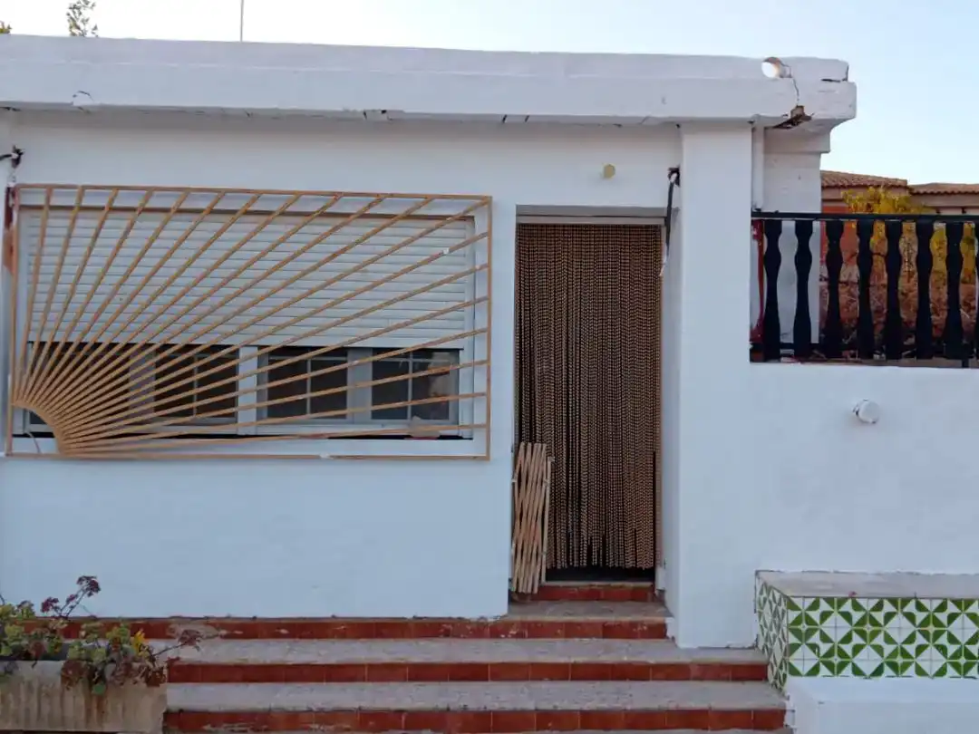 Vista exterior de Casa o chalet en venta en Aspe con Aire acondicionado, Piscina y Amueblado
