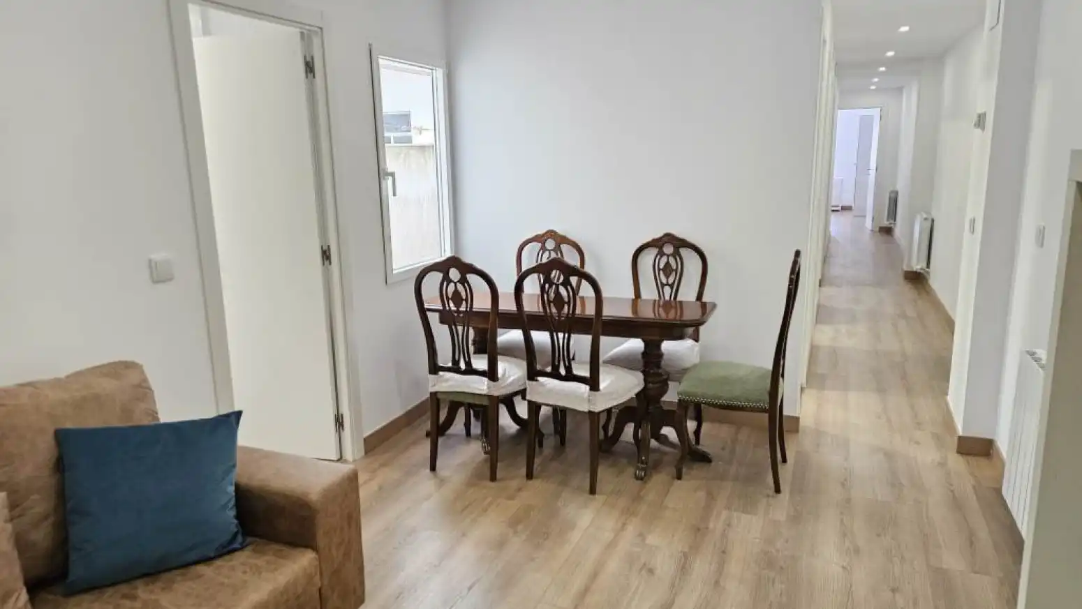 Esszimmer von Wohnung zur Miete in Salamanca mit Heizung, Möbliert und Balkon