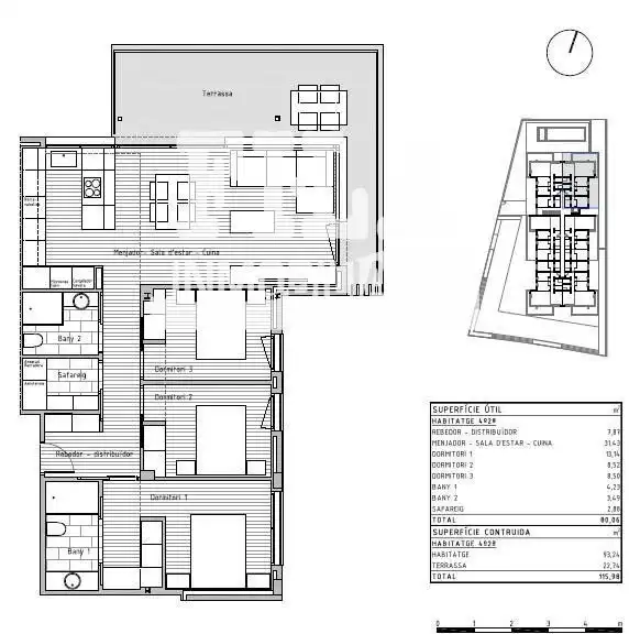 Penthouse mit Pool zum Verkauf in Cunit Residencial, imagen 24