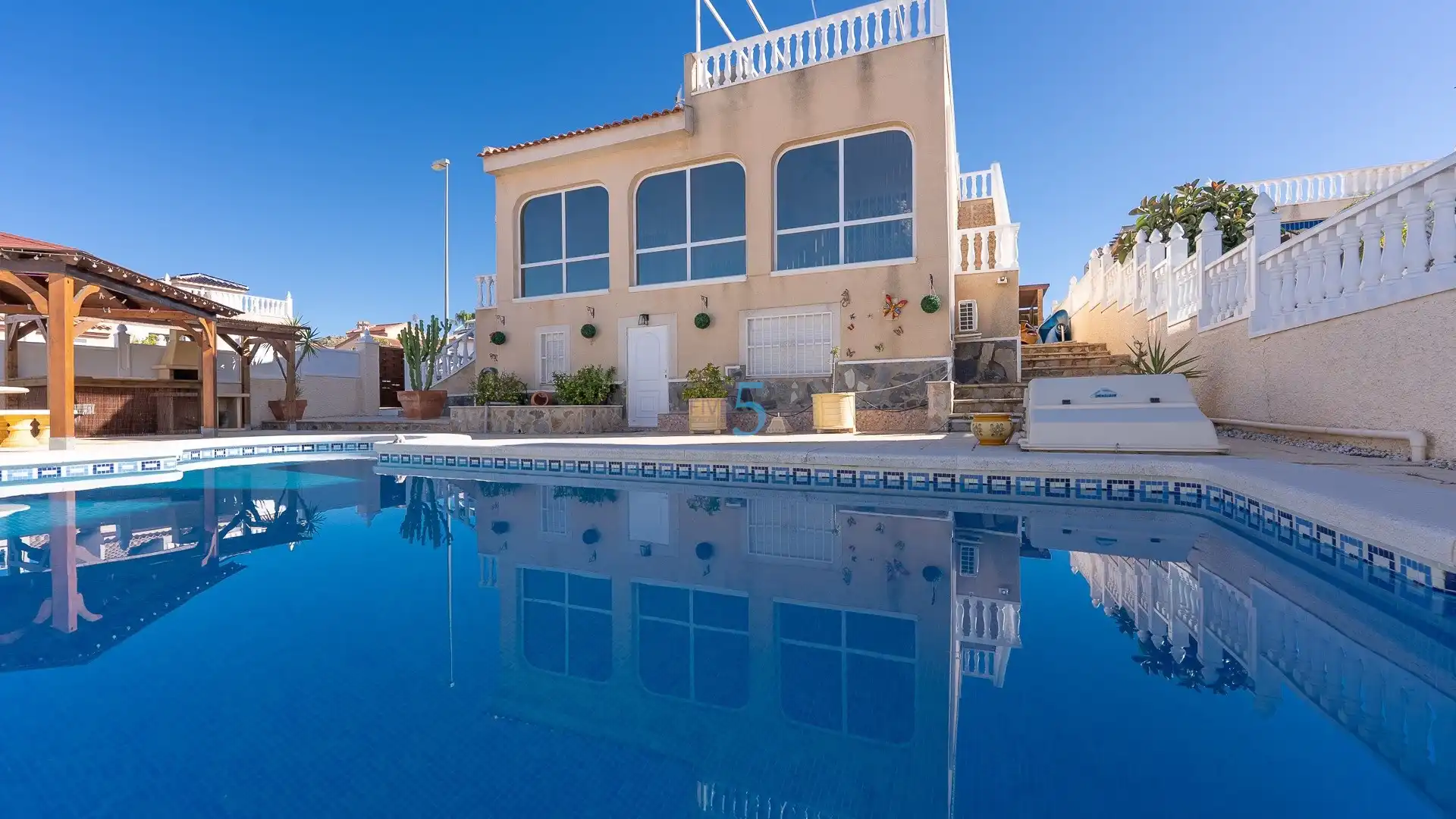 Piscina de Casa o xalet en venda en Rojales amb Aire condicionat, Calefacció i Terrassa