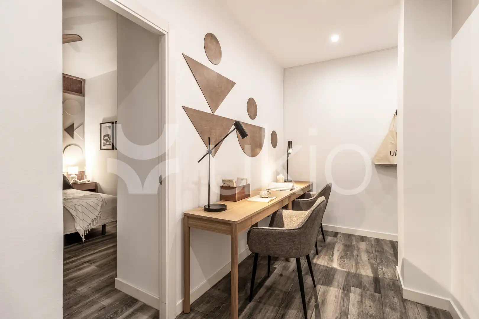 Habitación de Apartamento de alquiler en Madrid con Aire acondicionado, Calefacción y Terraza