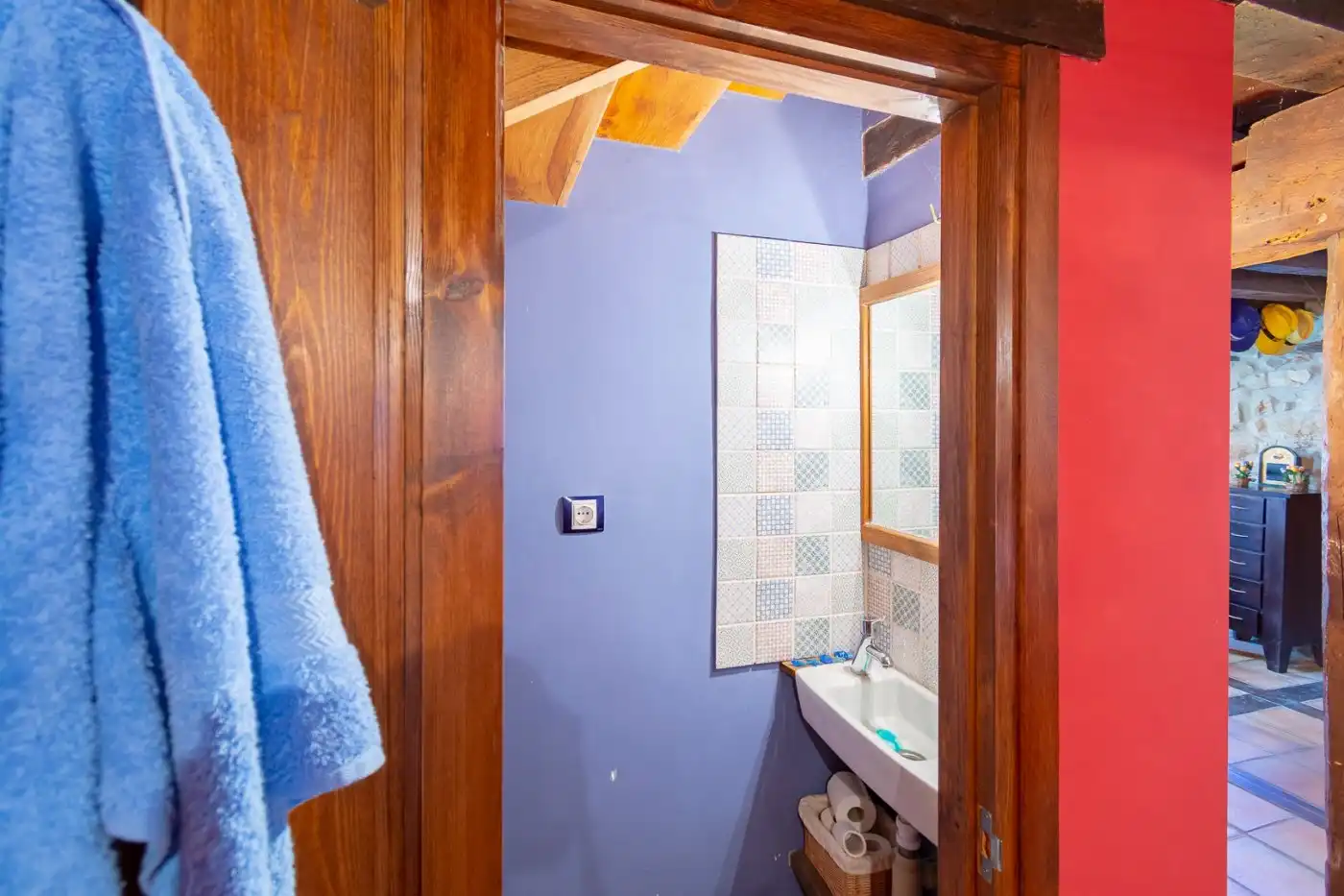 Baño de Casa o chalet en venta en Boca de Huérgano con Trastero y Amueblado