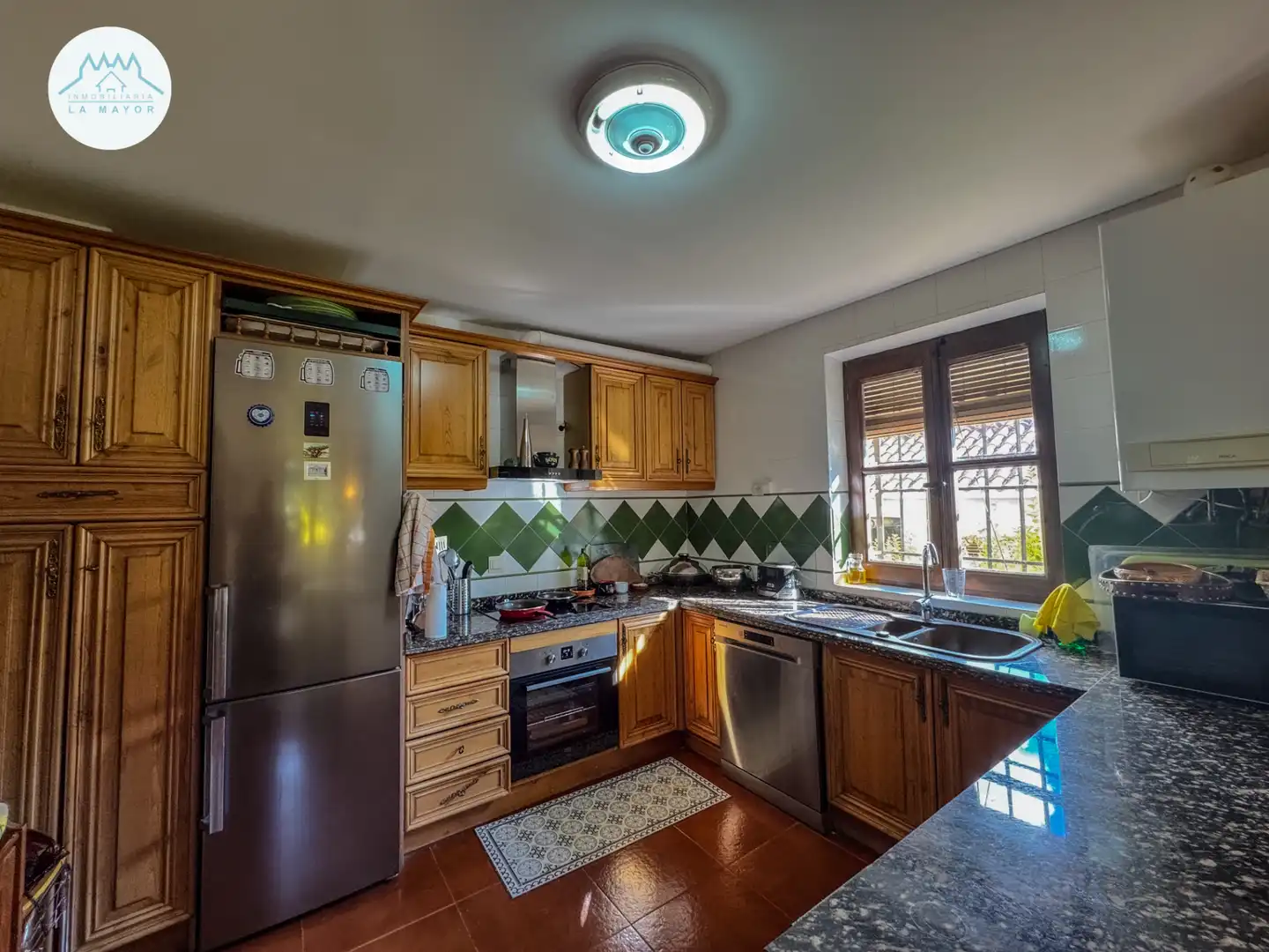 Cocina de Casa o chalet en venta en Piedrabuena con Calefacción, Jardín privado y Terraza