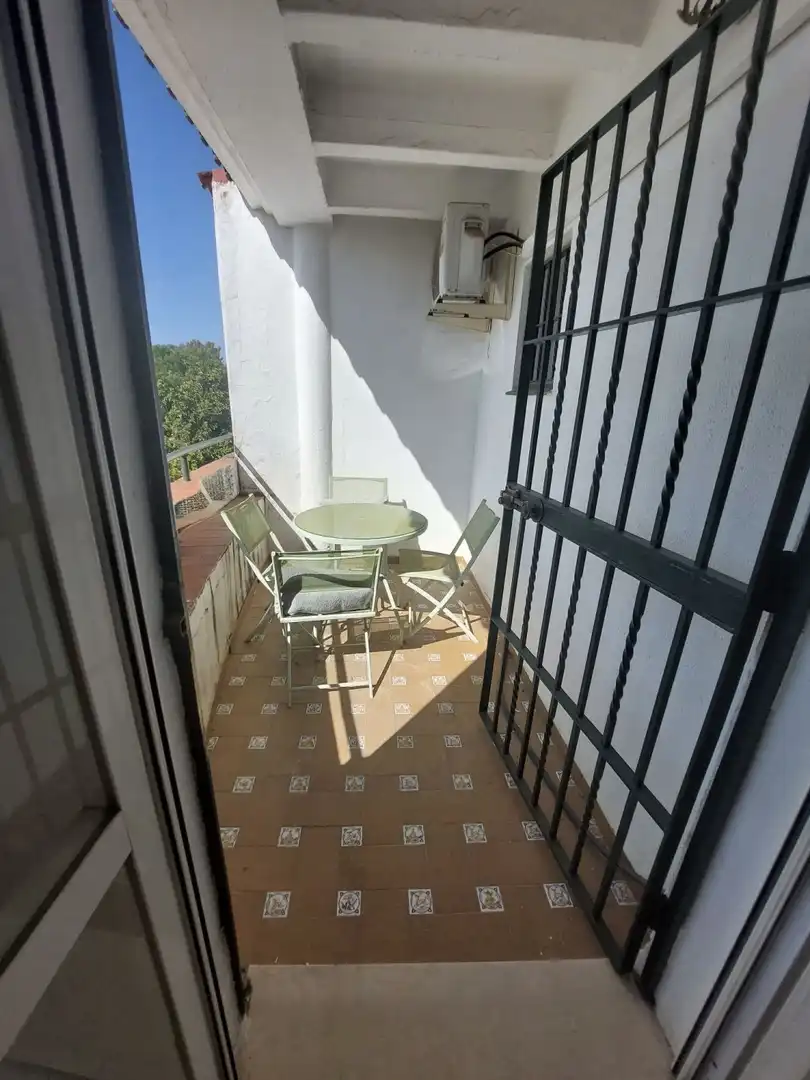 Balcony of Houses for sale in Sevilla  with Air Conditioner, Terrace and Storage room