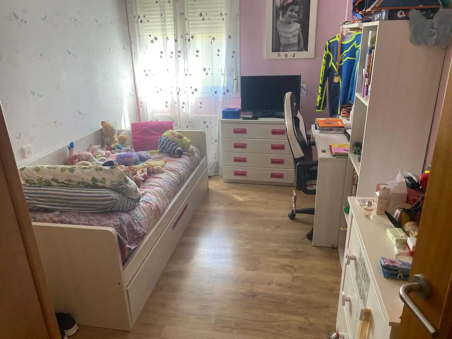 Dormitori de Casa o xalet en venda en Poblete amb Aire condicionat, Calefacció i Terrassa