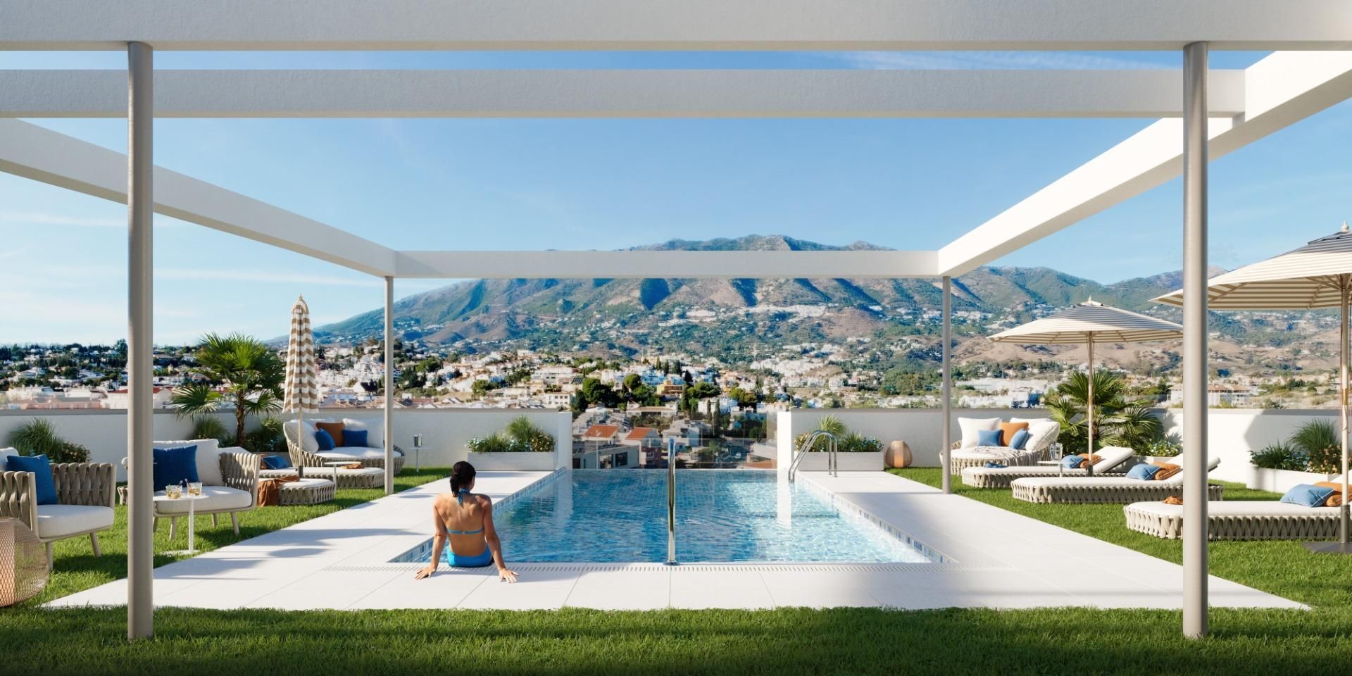 Exterior view of Apartment for sale in Fuengirola  with Air Conditioner, Private garden and Terrace