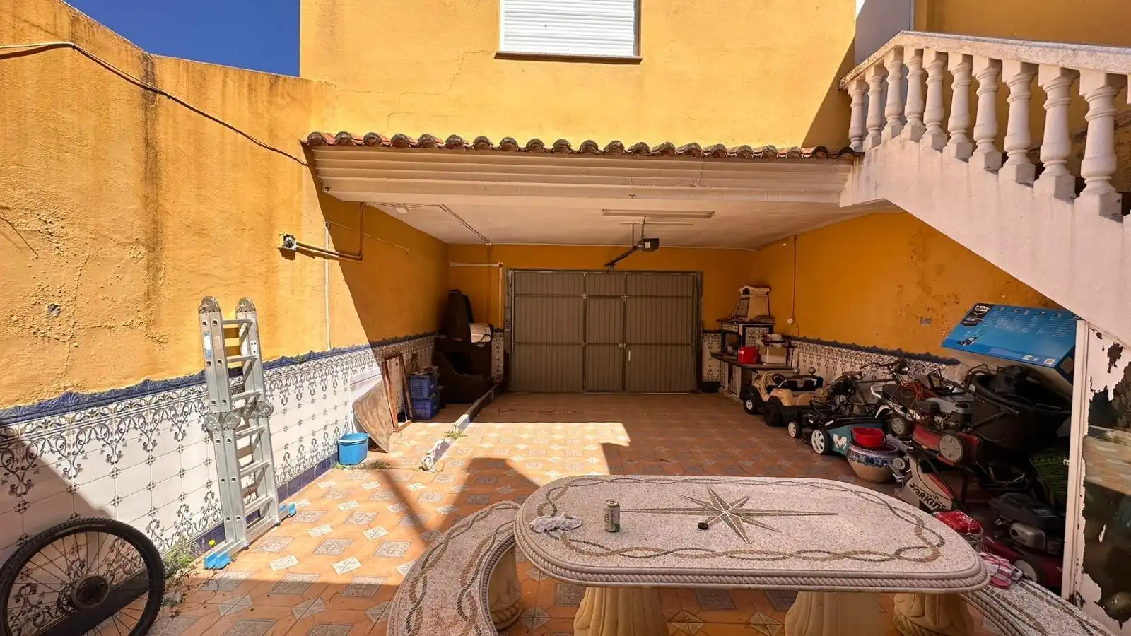 Terrassa de Casa o xalet de lloguer en La Pobla Llarga amb Terrassa, Traster i Moblat