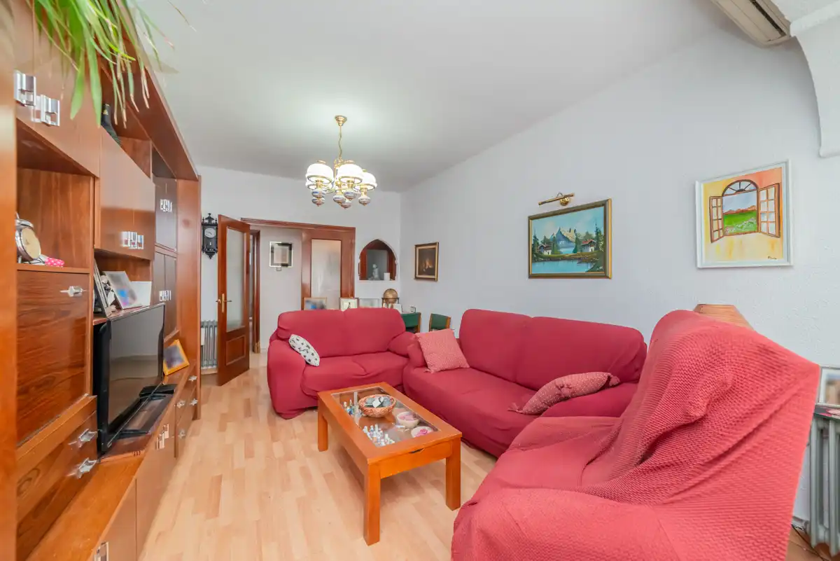Living room of Flat for sale in Madrid  with Air Conditioner, Heating and Terrace