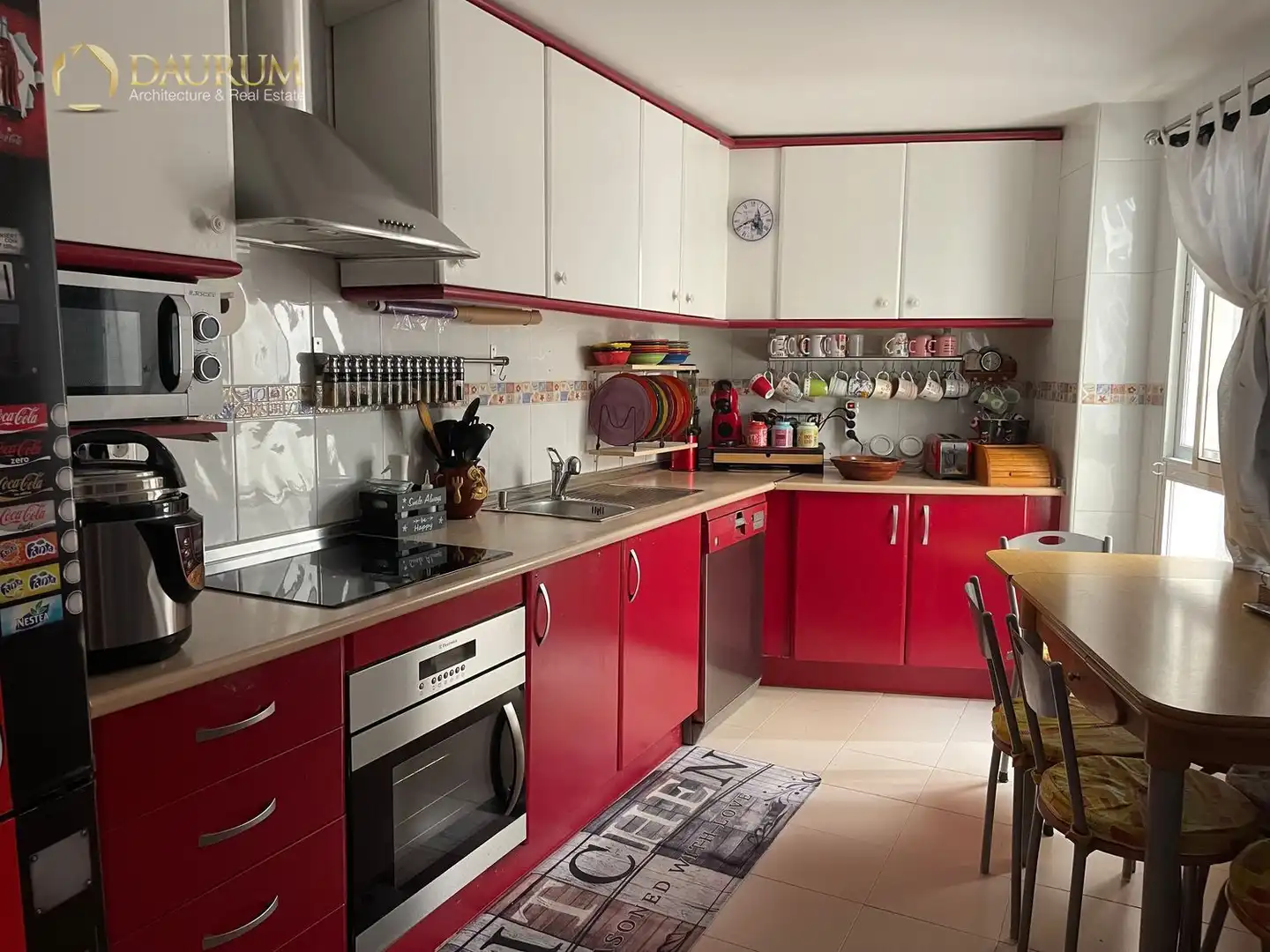 Cocina de Piso en venta en Alicante / Alacant con Aire acondicionado, Calefacción y Terraza