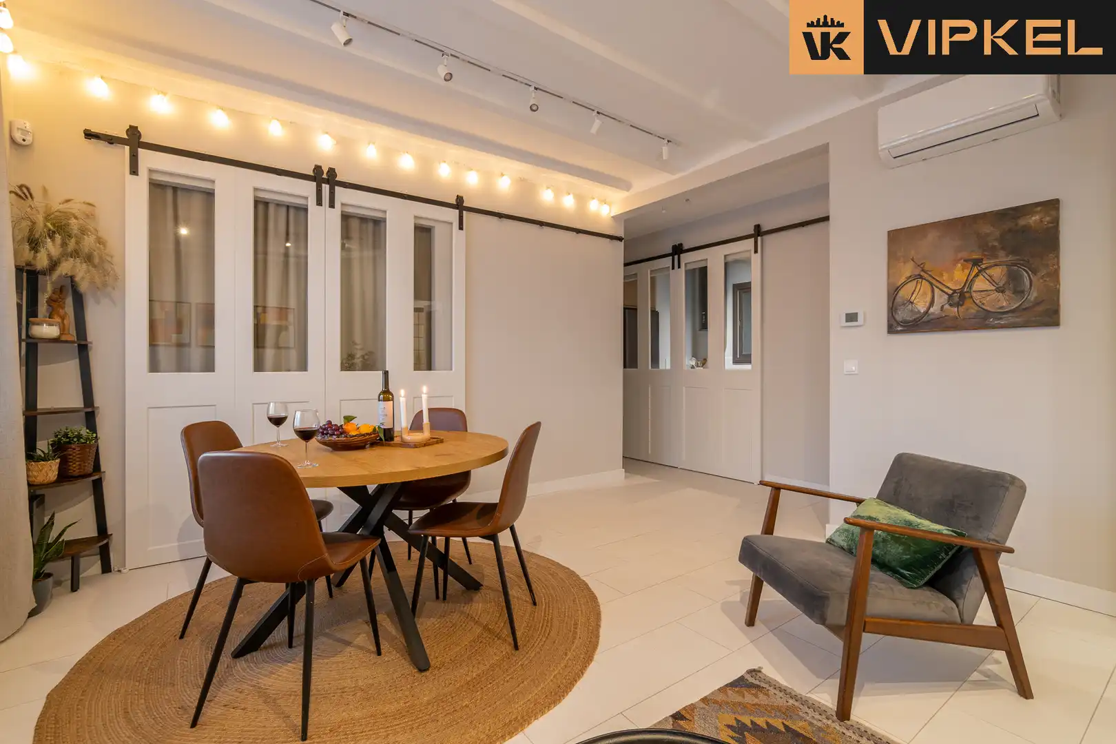 Living room of Flat for sale in Barcelona  with Air Conditioner, Heating and Furnished