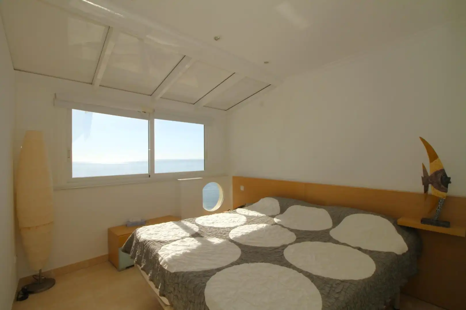 Bedroom of Apartments for sale in Calpe / Calp  with Air Conditioner, Heating and Private garden
