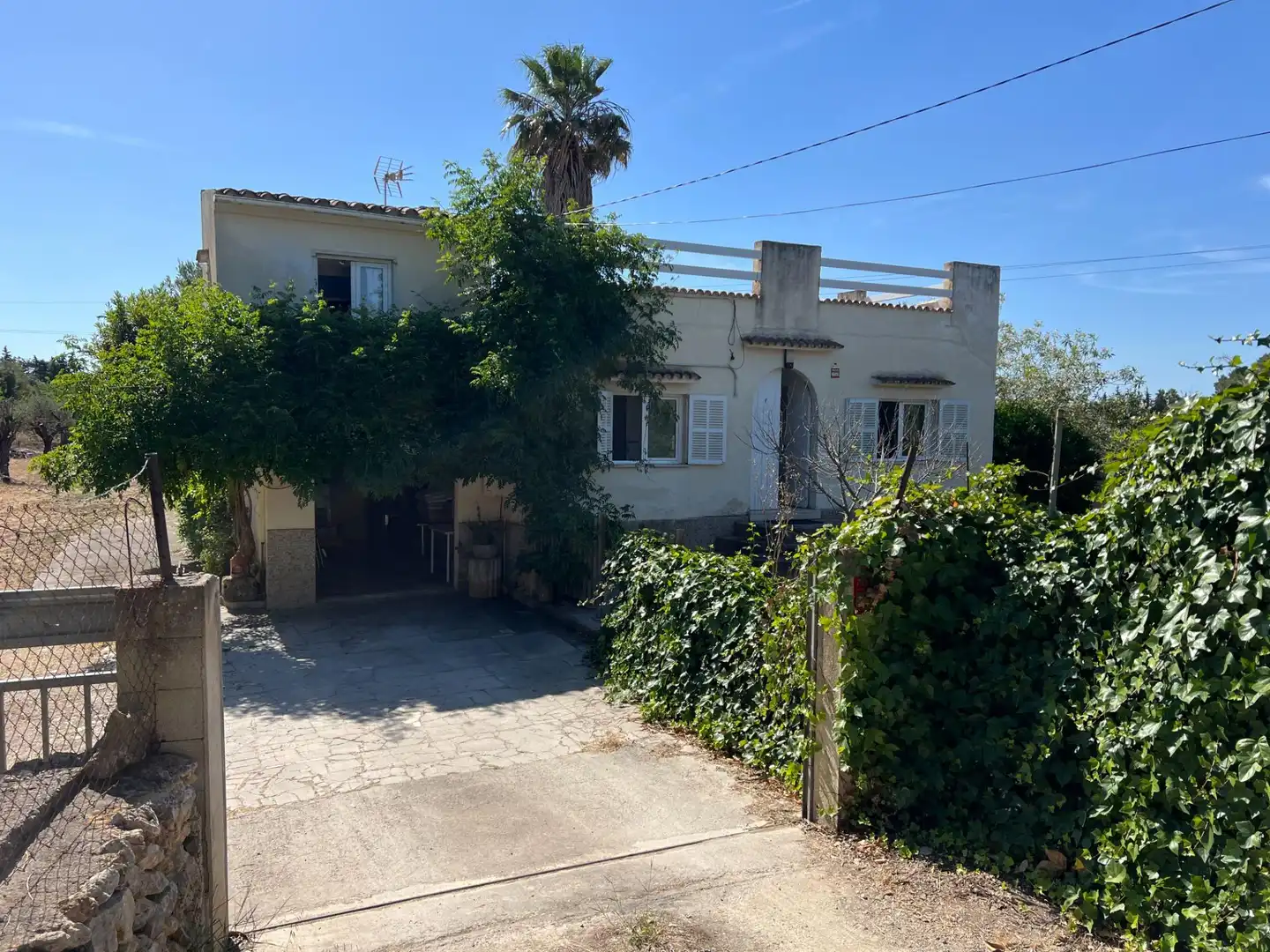 Vista exterior de Finca rústica en venta en Inca con Aire acondicionado, Jardín privado y Terraza