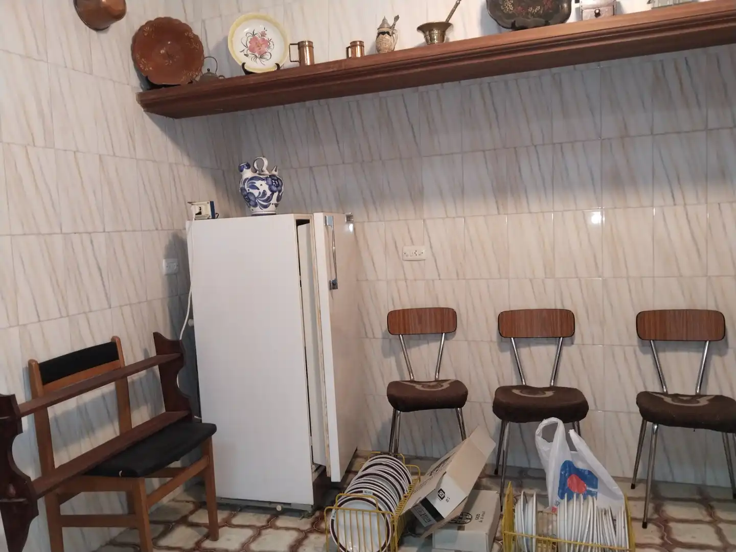 Cuina de Casa adosada en venda en Llucmajor amb Jardí privat i Traster