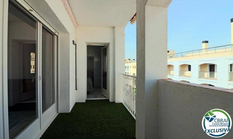 Balcony of Flat for sale in Empuriabrava  with Air Conditioner, Heating and Terrace