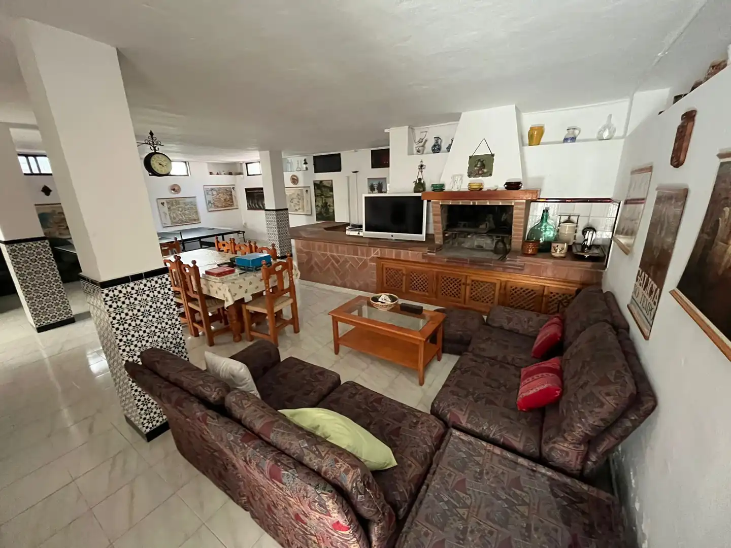 Sala d'estar de Casa adosada en venda en Vélez-Málaga amb Aire condicionat, Calefacció i Jardí privat