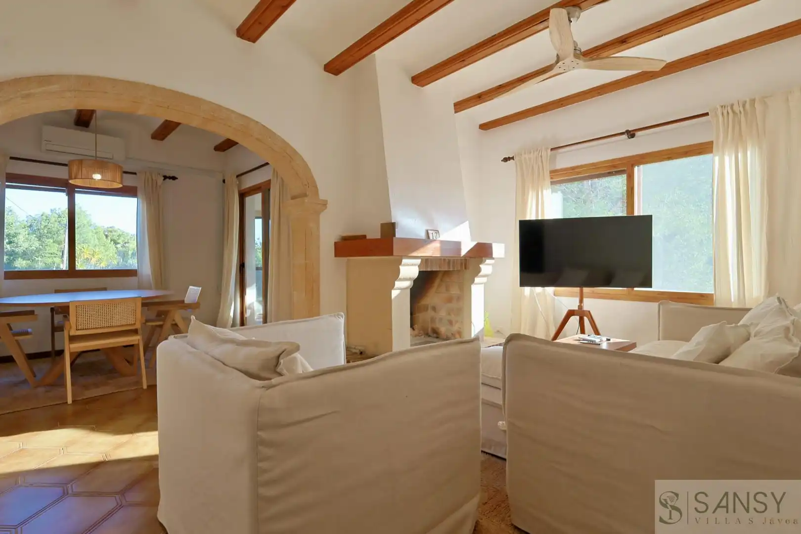 Living room of Houses for sale in Dénia  with Air Conditioner and Heating