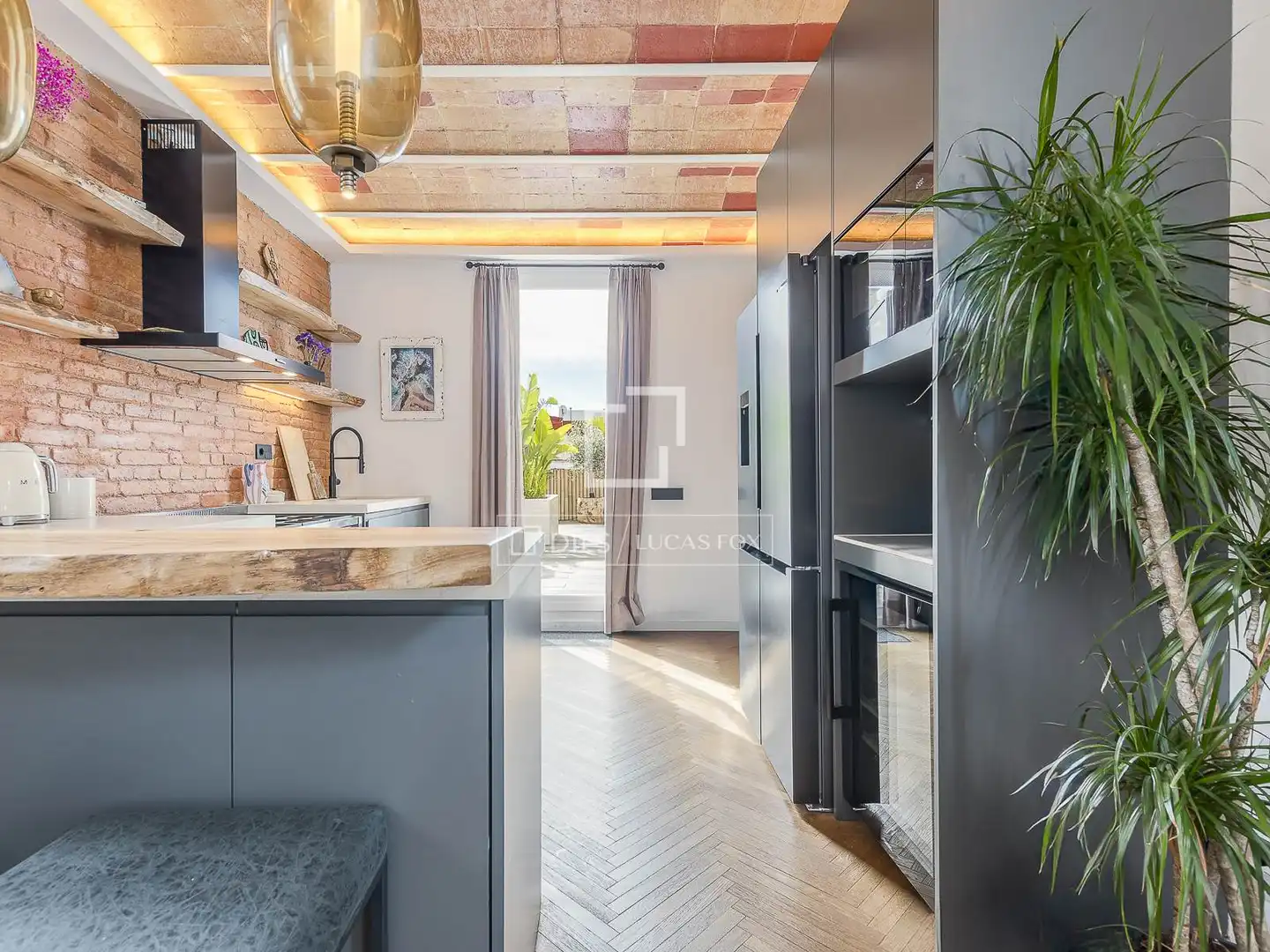Cocina de Ático en venta en Barcelona con Aire acondicionado, Terraza y Amueblado