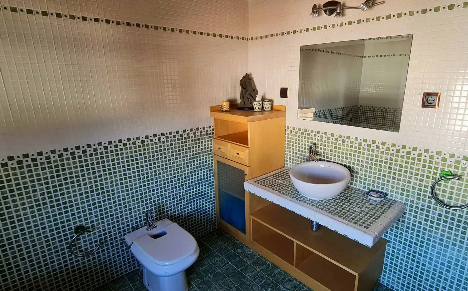 Baño de Casa o chalet en venta en Vallirana con Aire acondicionado y Calefacción