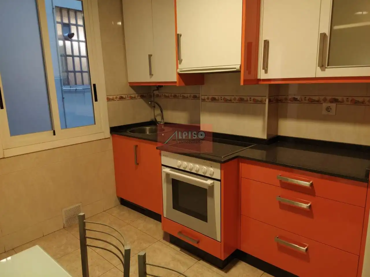 Cocina de Piso de alquiler en Ourense Capital  con Calefacción, Amueblado y Balcón