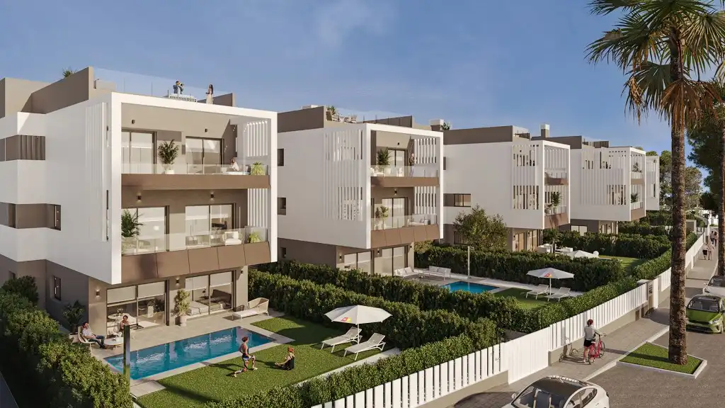 Penthouse with pool for sale in Colònia Sant Jordi