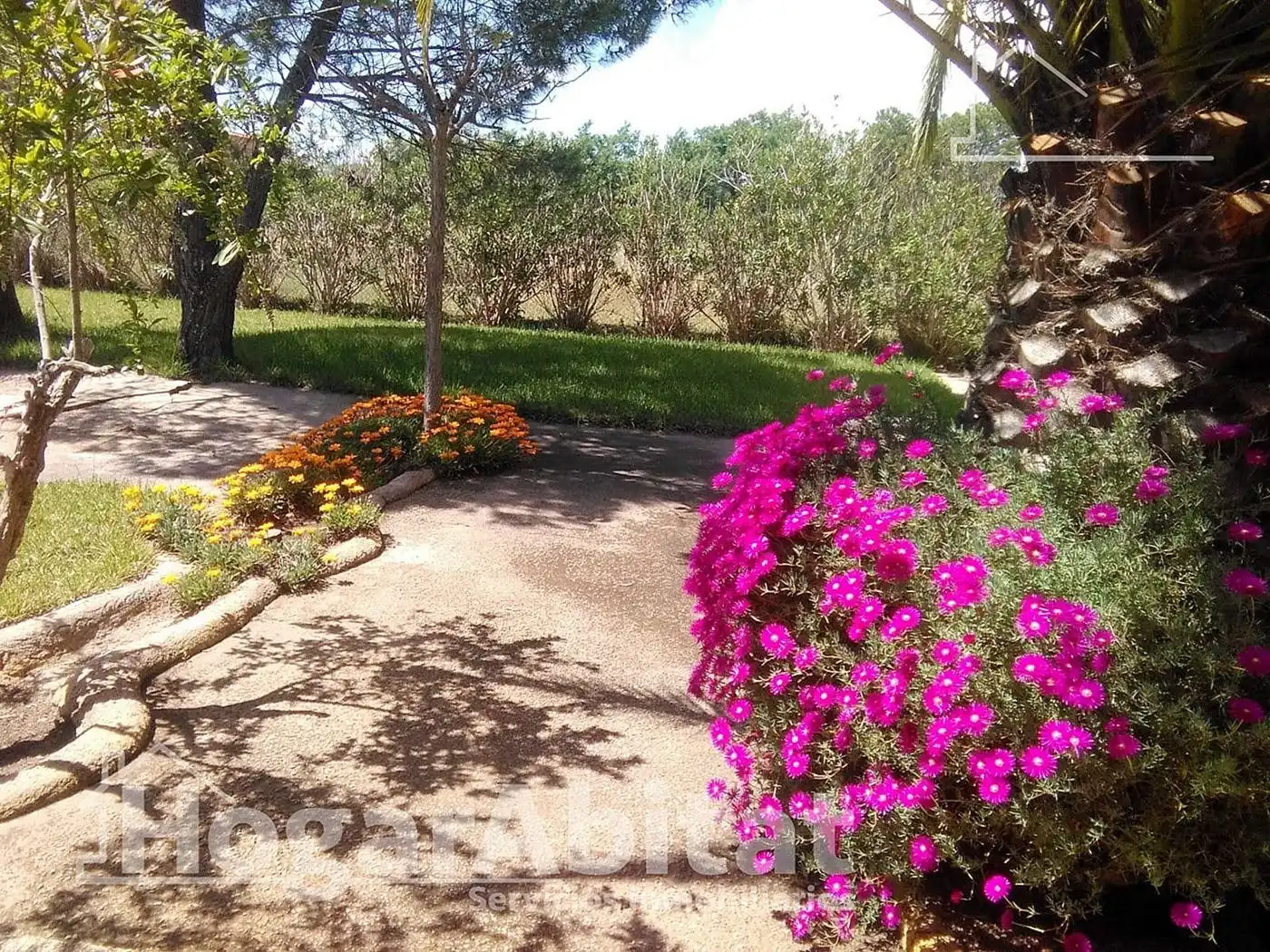 Jardí de Casa o xalet en venda en Badajoz amb Calefacció, Jardí privat i Terrassa