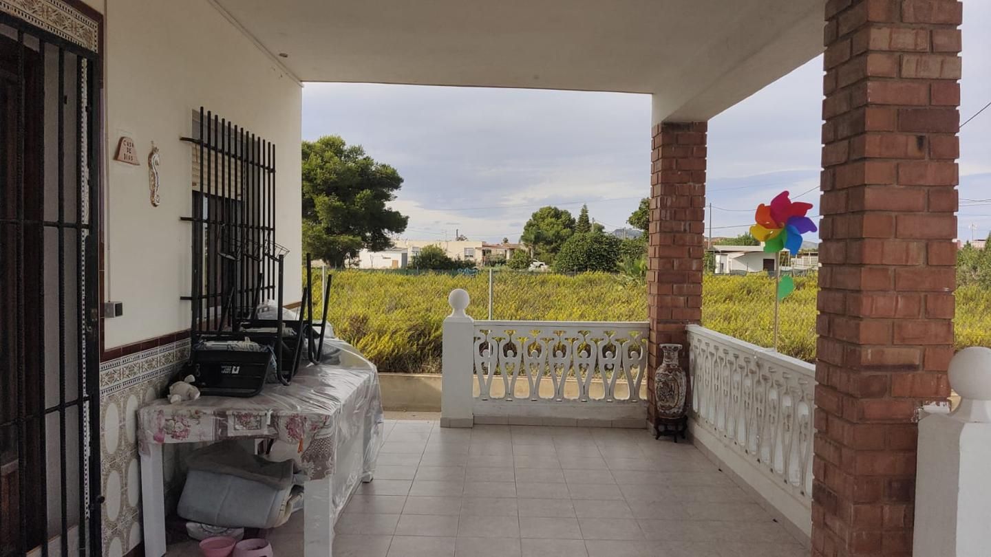 Terrassa de Finca rústica en venda en Cullera amb Aire condicionat, Calefacció i Jardí privat