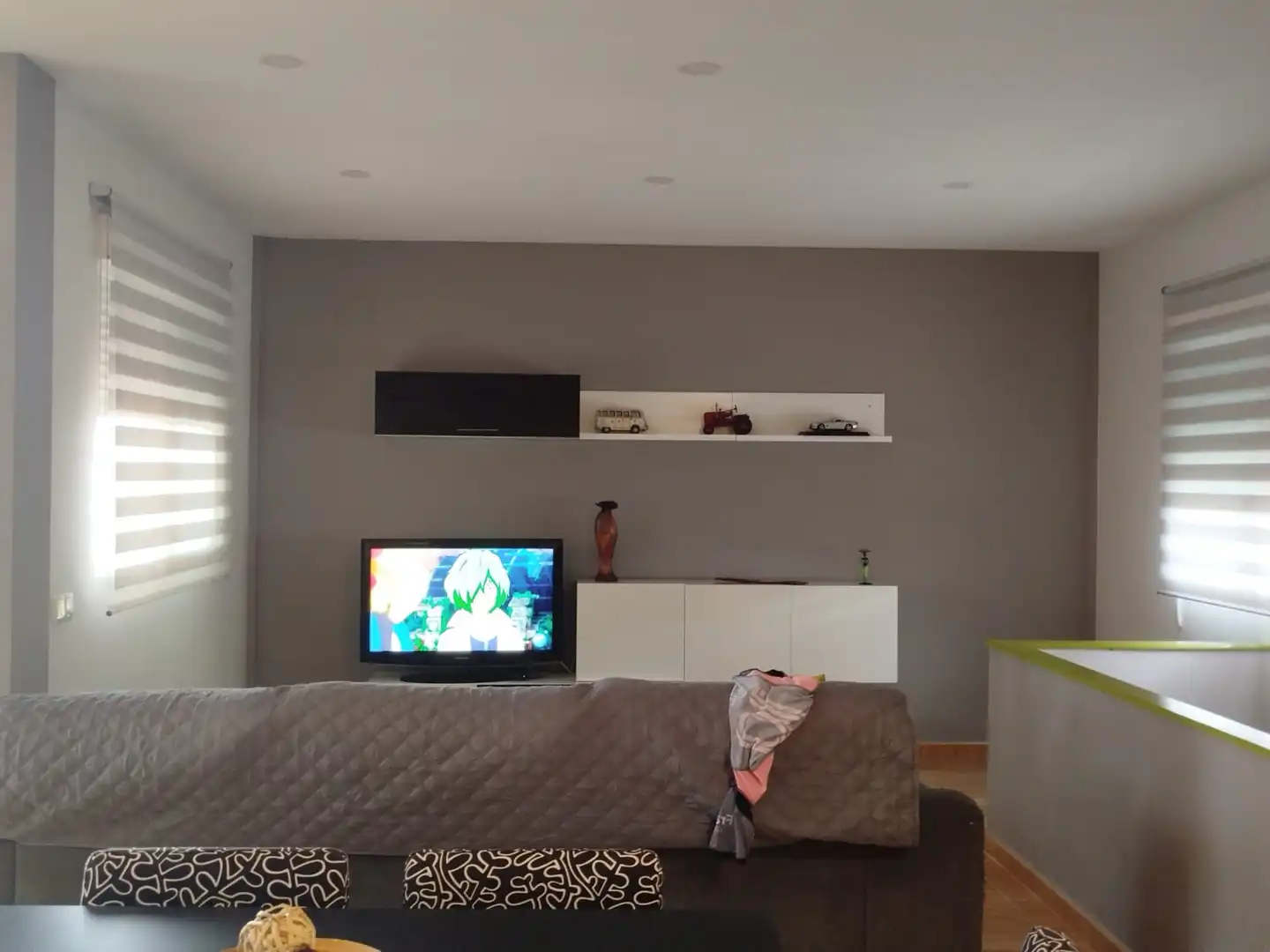 Sala de estar de Casa o chalet en venta en Montroi / Montroy con Aire acondicionado, Calefacción y Jardín privado