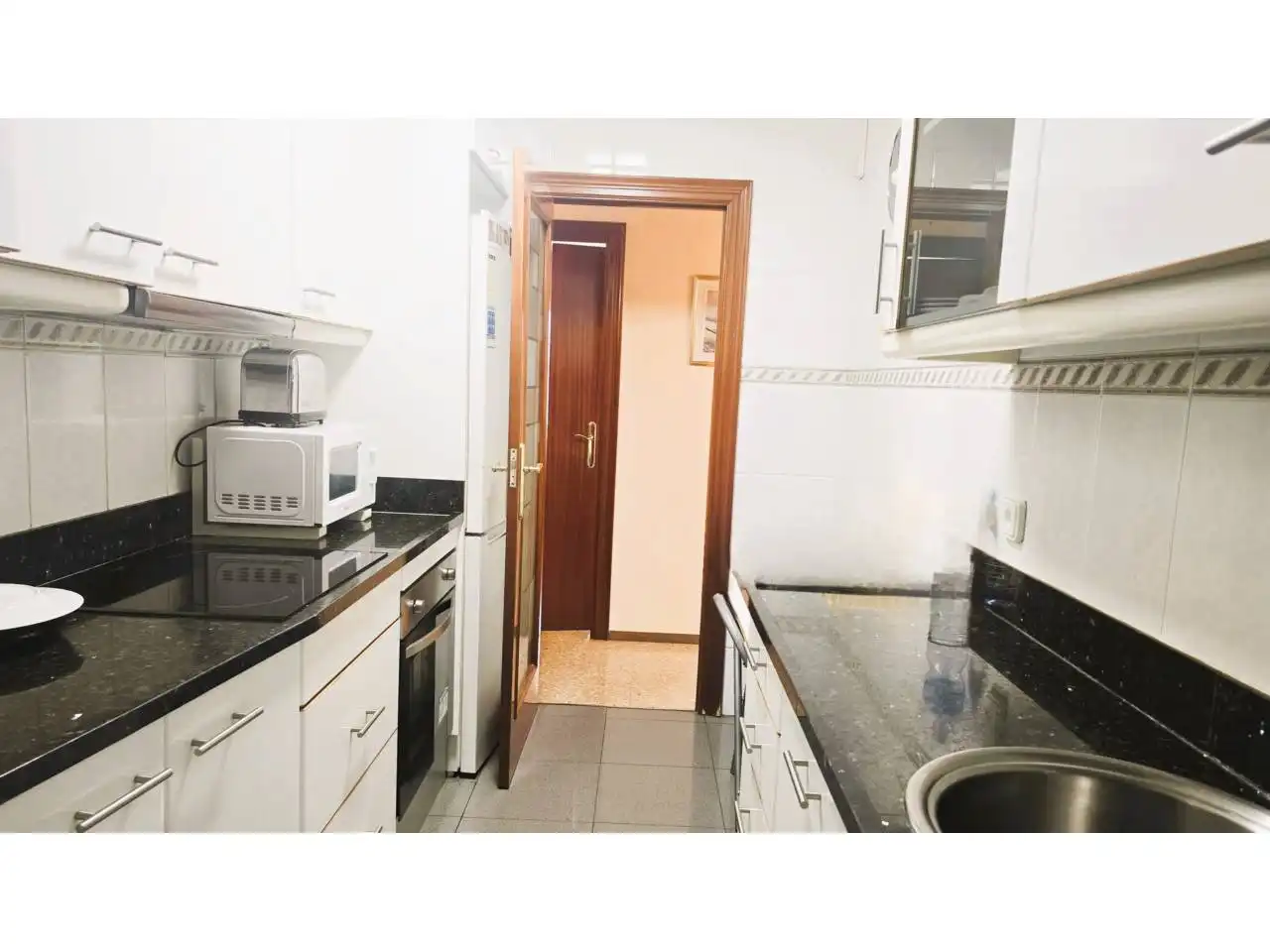 Kitchen of Apartments for sale in Terrassa  with Air Conditioner, Heating and Terrace