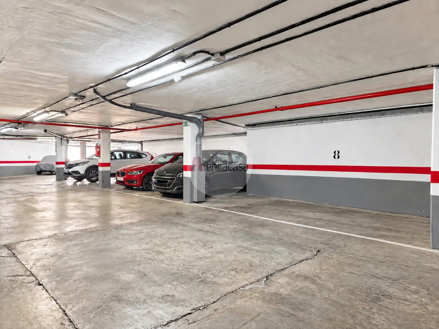 Parkplatz von Wohnungen zur Miete in Barrio de Salamanca
