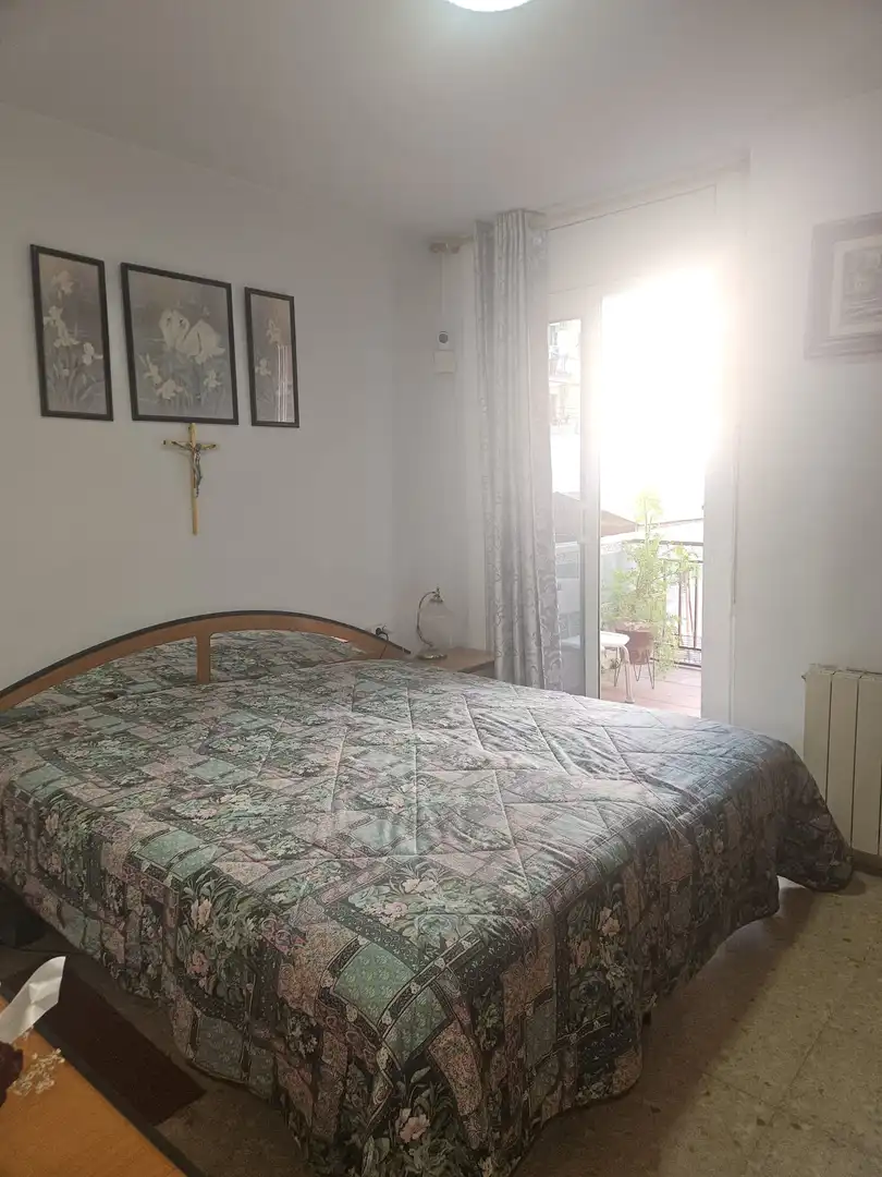 Bedroom of Flat for sale in Badalona  with Heating, Terrace and Balcony