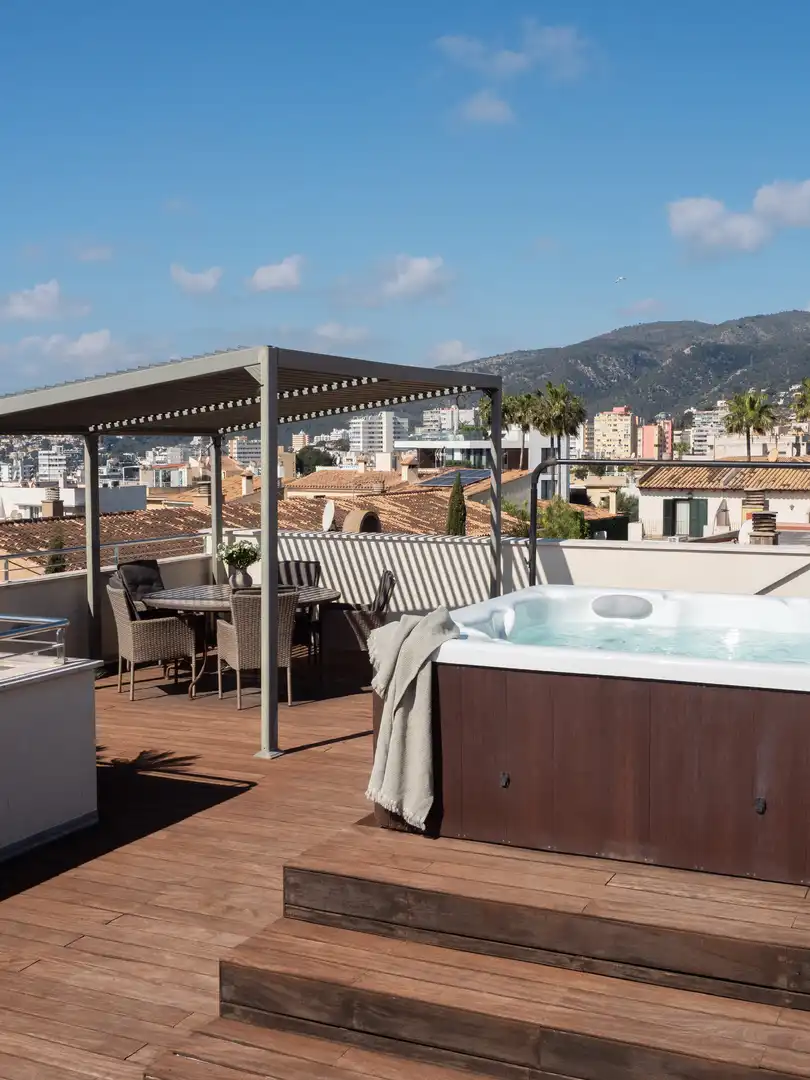 Terrassa de Àtic en venda en  Palma de Mallorca amb Aire condicionat, Terrassa i Piscina