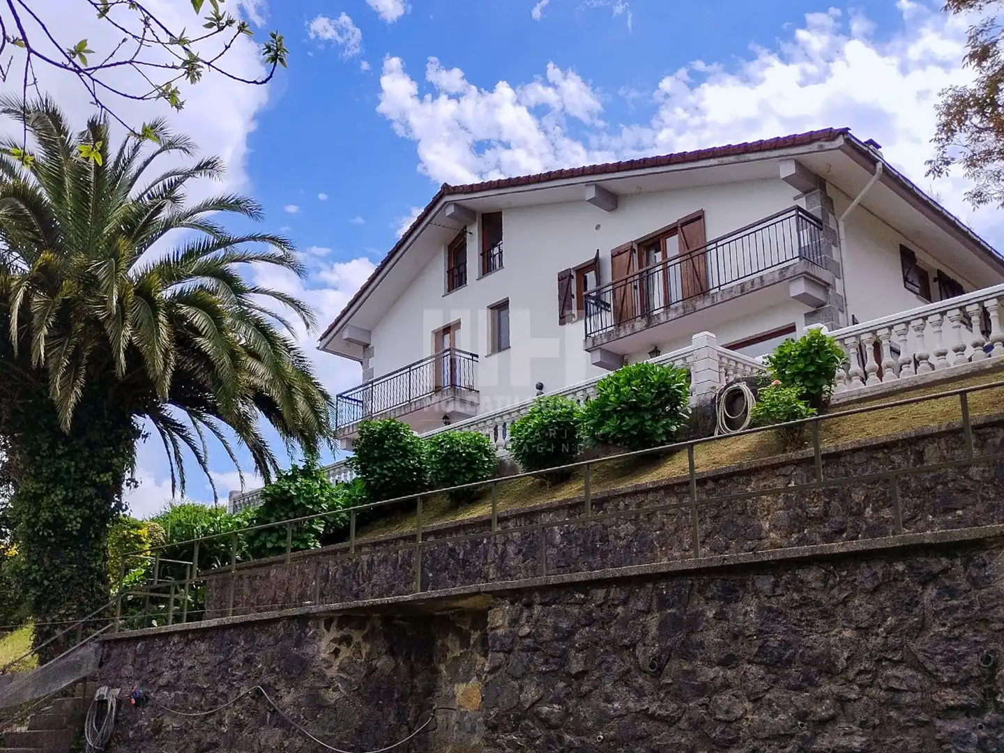 Vista exterior de Casa o chalet en venta en Hernialde con Calefacción, Jardín privado y Terraza