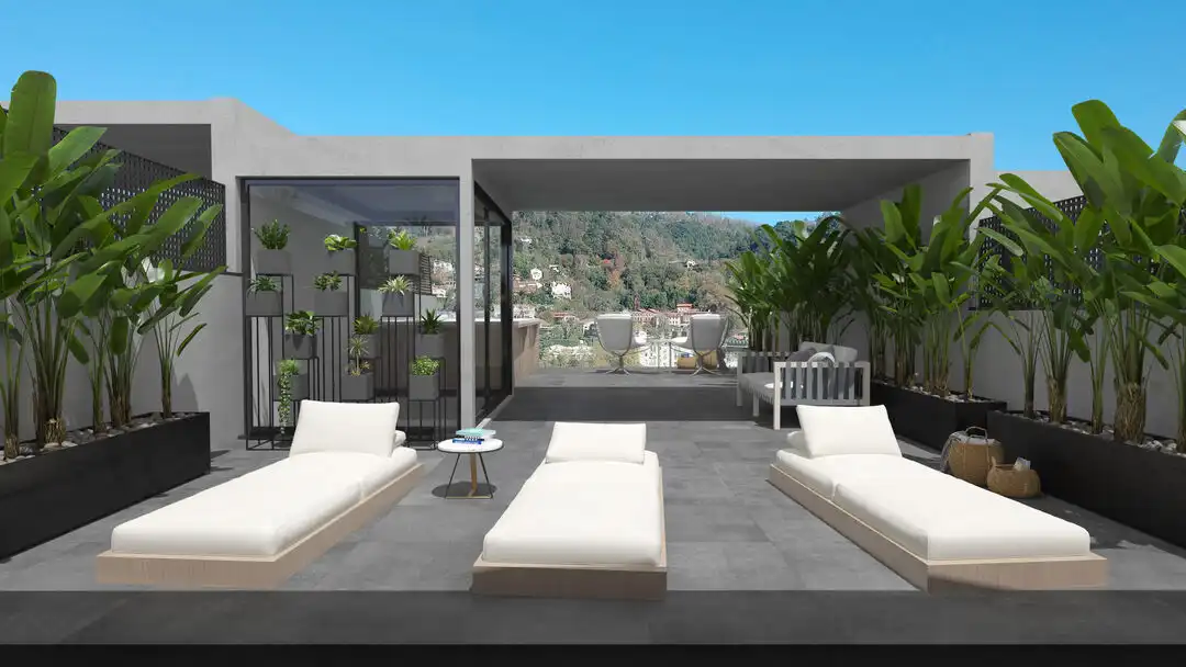 Terrace of Flat for sale in Donostia - San Sebastián   with Air Conditioner, Heating and Private garden