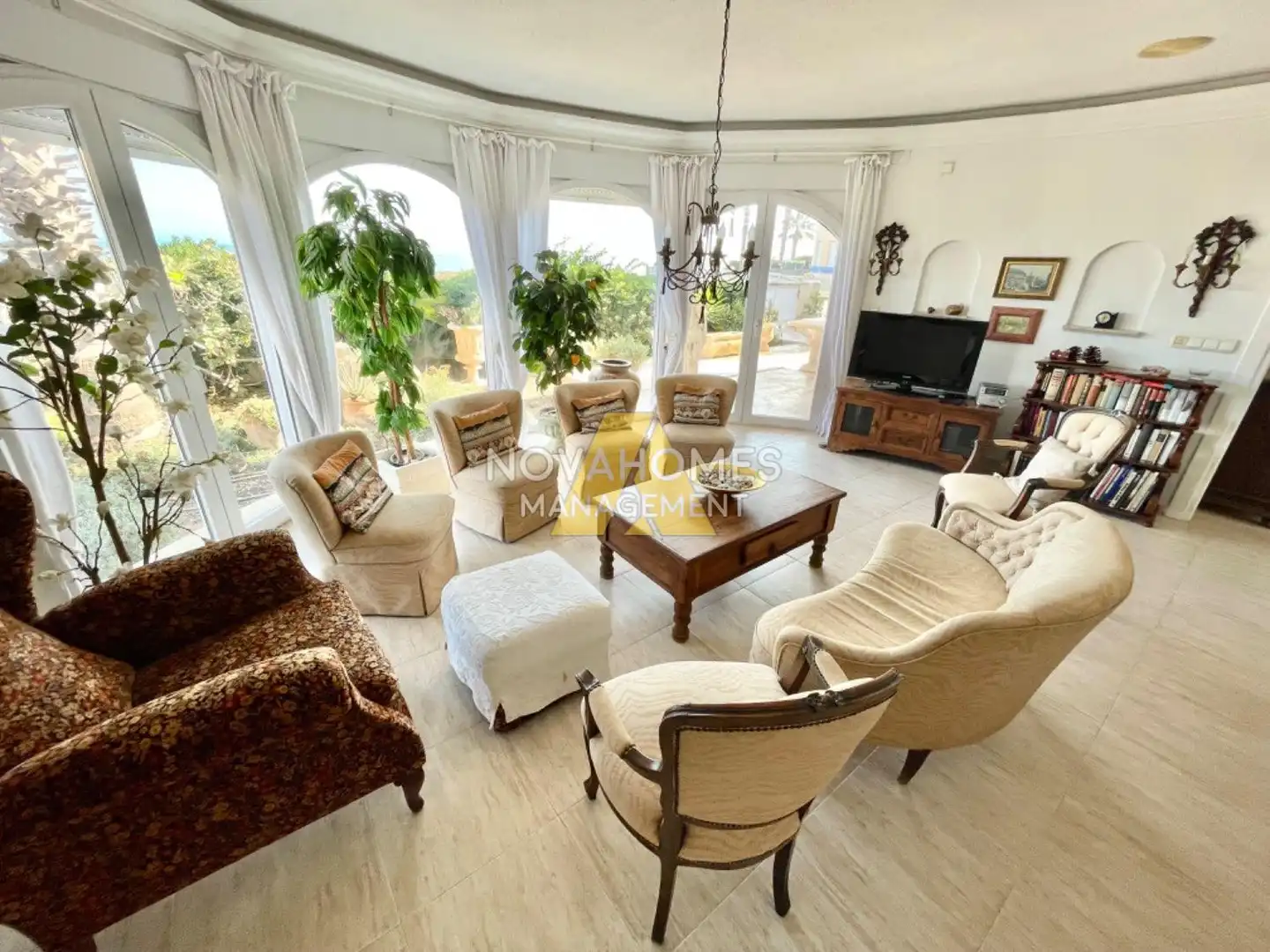 Living room of Houses for sale in La Manga del Mar Menor  with Terrace, Storage room and Swimming Pool