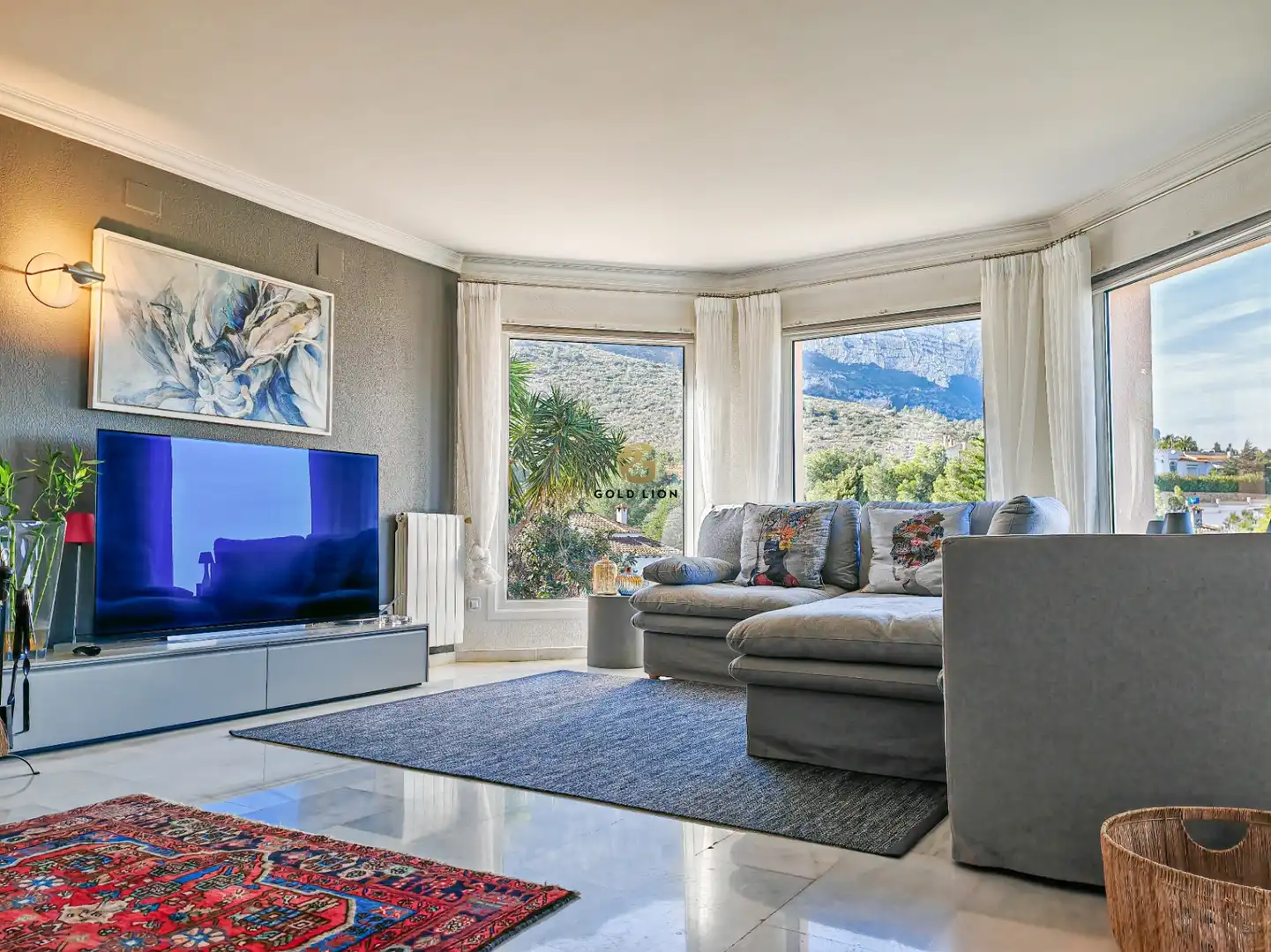 Living room of Houses for sale in Dénia  with Air Conditioner, Heating and Private garden