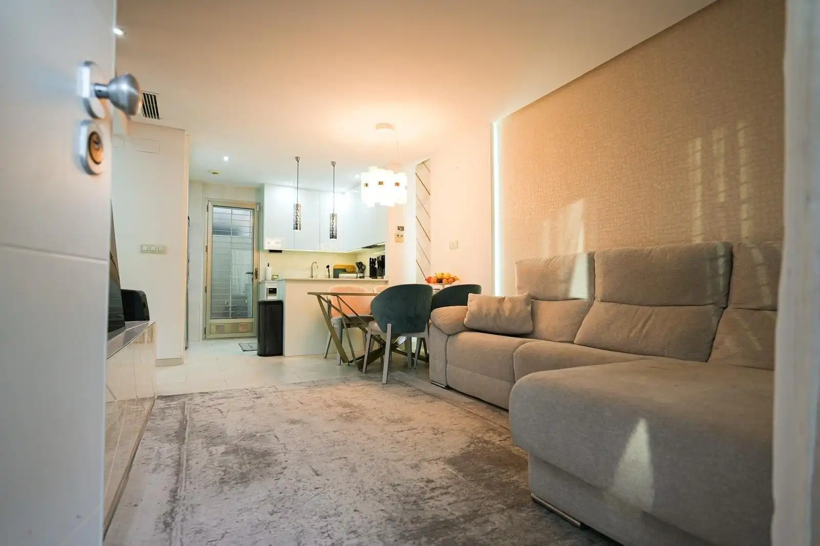 Wohnzimmer von Country house zum Verkauf in Torrevieja mit Privatgarten, Schwimmbad und Möbliert