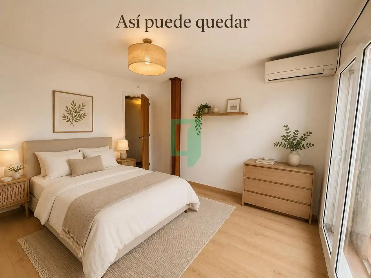Dormitori de Àtic en venda en Badalona amb Aire condicionat i Terrassa