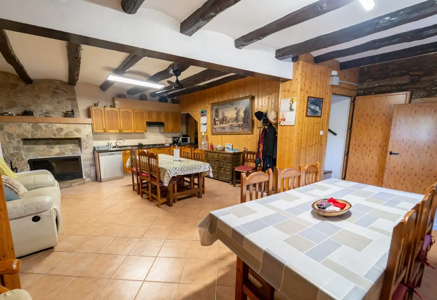 Cocina de Casa o chalet en venta en Jorba con Jardín privado, Terraza y Piscina