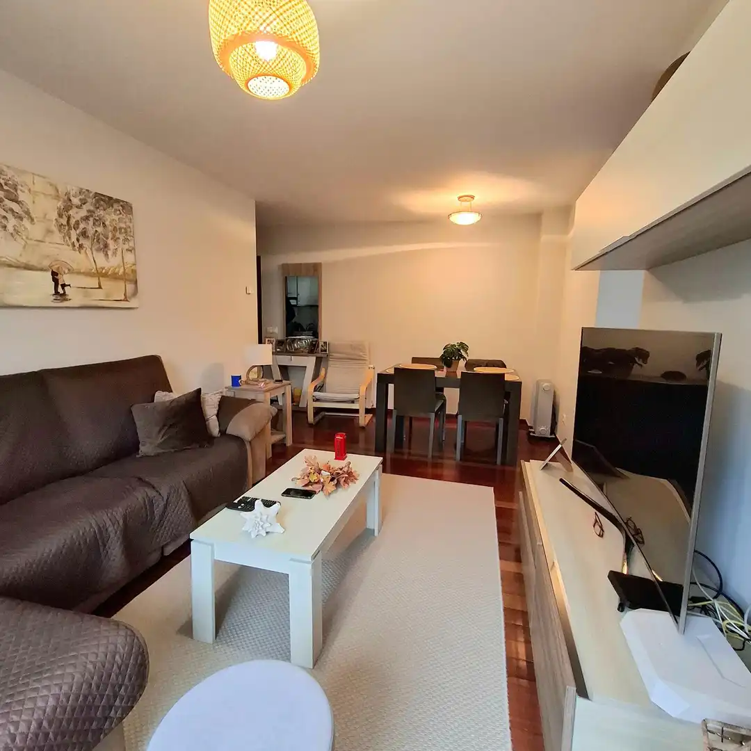 Living room of Flat for sale in Bárcena de Cicero  with Furnished