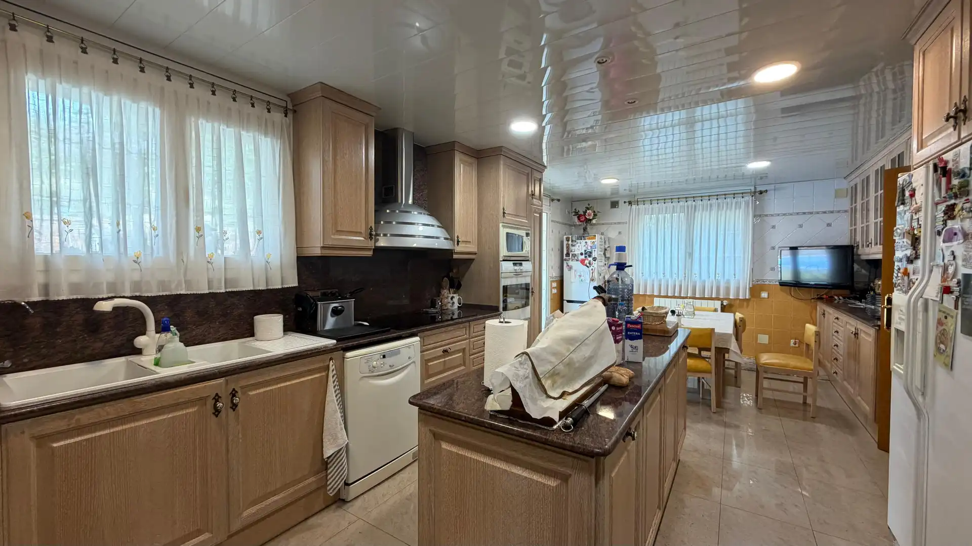 Cocina de Casa o chalet en venta en Vallromanes con Calefacción, Terraza y Piscina
