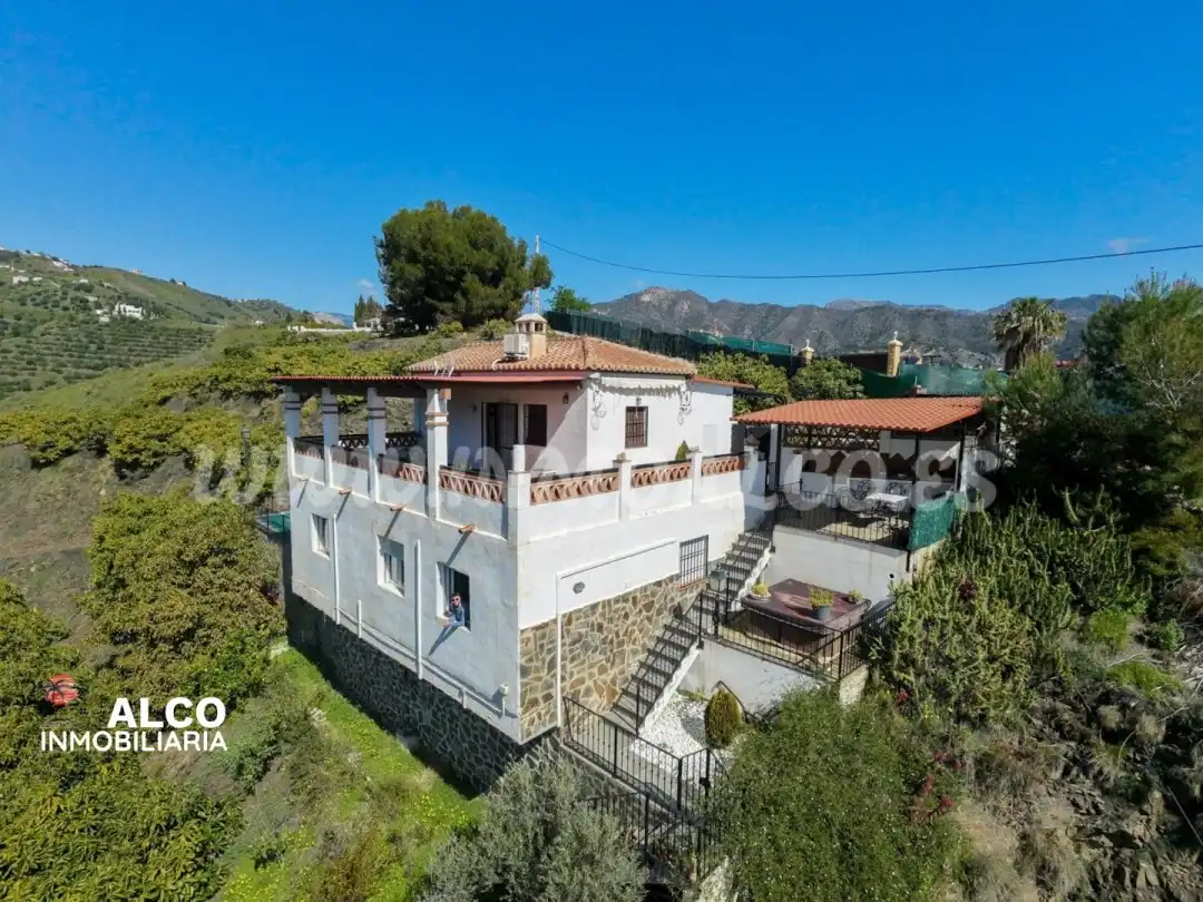 Exterior view of Houses for sale in Torrox  with Air Conditioner, Terrace and Swimming Pool